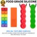 XEIEI Chew Necklace - Sensory Chew Toys for Kids with Teething, Autism, ADHD - 4 Pack Oral Motor Chewable Necklace for Boys & Girls - Buy Online on GoSupps.com