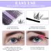 Individual Lashes 0.07mm Cluster D Curl 12-16mm Mixed Long Eyelashes Extension Kit - Buy Online on GoSupps.com