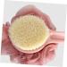 Healeved Bath Scrubber - Pink Handle Bath Brush Shower Sponge - Buy Online on GoSupps.com
