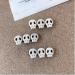 2 Pieces Goth Skull Hair Clip Acrylic Vintage Punk Hair Barrettes Hair Accessories for Women Fashion Design - Buy Online on GoSupps.com