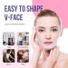 ROUDJER Double Chin Reducer Reusable Chin Strap Face Slimming Strap Face Slimmer Shaper Breathable V Line Lifting Mask for Women and Men (1 Pcs) 1Pcs - Buy Online on GoSupps.com