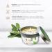 Chandelita Aroma Candle - Pure Sage for Blessings Energy & Chakra Healing | Soy Wax Relaxation Candle (1 Unit) - Shop Now! - Buy Online on GoSupps.com