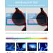 Lanomi Unisex Reading Glasses with Sun Protection & Blue Light Filters - Prescription-Ready Red Frame Gray Lens 3.0x - Buy Online on GoSupps.com