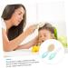 Toyvian 6 Pcs Baby Brush Set | Scalp Massager, Silicone Scrubber, Hair Cleansing Brush | Kids Wool Hair Brush, Hair Comb | Toddler Abs Light Green x3pcs, Medium x3pcs - Buy Online on GoSupps.com