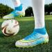 HESBITEUL Boys Soccer Cleats - High Grip Athletic Shoes for Comfort and Performance | Size 3.5 Big Kid G012-1cdblue - Buy Online on GoSupps.com