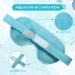 Reusable Gel Eye Mask for Puffy Eyes & Stress Relief - Hot Cold Beads - Blue - Buy Online on GoSupps.com