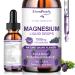 GREENPEOPLE Magnesium Glycinate Liquid Drops - 1000mg 5-in-1 High Absorption Liquid Magnesium for Sleep with D3/K2/B6 | Fast-Acting Bone Muscle & Sleep | Sugar-Free Grape Flavor 2fl Oz Grape 2 Fl Oz (Pack of 1)