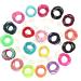 200PCS Soft Elastic Hair Bands for Toddlers & Infants - Multicolor Hair Ties Ponytail Holder for Girls - Gentle Rubber Bands for Thin Hair - Buy Online on GoSupps.com