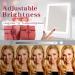 Acoolda Hollywood Lighted Makeup Mirror 12 with 3 Color Modes, 10X Magnification, 360 Rotation - White - Buy Online on GoSupps.com