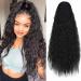 55.9 cm curled ponytail extension with a cord long corrugated ponytail extension hair part for women 22 "-drawstring black
