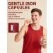 Iron Supplement for Women & Men, 65mg Ferrous Bisglycinate Chelate, Slow Release Iron with Vitamins A C E B6, B12, Folate, Organic Spinach & Beet Root Powder, for Blood Flow & Energy Support, 60 Caps 60 Count (Pack of 1) - Buy Online on GoSupps.com