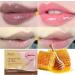 10 pieces of collagen crystal lip mask can nourish moisturize protect lips resist aging exfoliate and prevent chapped skin (honey flavor). yellow - Buy Online on GoSupps.com