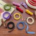 xbiez 2M Braided Ribbon Bows Hairband Silky Hair Tie Headband Hair Bows DIY Ponytail Braids Rope Hair Styling Accessories Pale yellow - Buy Online on GoSupps.com