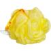 Bodylife Body Buffer Puff Exfoliating Bath & Shower Body Pouf Scrunchie Body Scrubber Yellow & White 55g Twin Pack - Buy Online on GoSupps.com