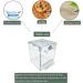 PINVNBY Acrylic Parrot Bath Box - No-Leakage Bathtub for Cage - Hanging Tube Shower Box - Water Injector Balls - Toys for Small Pet Birds - Transparent (6 Pcs) - Buy Online on GoSupps.com