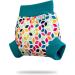 Petit Lulu Waterproof Pull-Up Overpants Size M (6-10 kg) | Floral Cubes | Eco-Friendly Fleet Diapers | EU Made - Buy Online on GoSupps.com