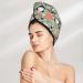 Lovely Cartoon Cats Hair Cap | Quick-Dry Coral Velvet Towel Wrap for Travel & Home - Perfect for Men & Women - Buy Online on GoSupps.com