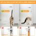 2Pcs Cat Door Holder Latch - Easy Install Flex Strap Alternative for Interior Cat Doors - Keep Dogs Out - No Need for Baby Gate or Pet Door - Litter & Food Access Control - Gold - Buy Online on GoSupps.com