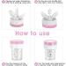 WLLHYF 3 Pcs Manually Contact Lens Washer Cleaner Contact Lens Case Portable Rotation Contact Lens Cleaning Container for Everyday Use - Buy Online on GoSupps.com