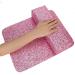 Hand Pillow with Shining Sequins - Washable Nail Art Placemat & Hand Rest Cushion (Pink) | International Shipping Available - Buy Online on GoSupps.com