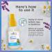 Zarbee's Gentle Bedtime Kids Sleep Spray - Chamomile & Lavender Room Spray (2oz) - Buy Online on GoSupps.com