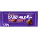 Cadbury Dairy Milk Whole Nut Bar 120 g Bar 1 Count (Pack of 1)