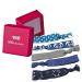 Hair -minded elastic hair tie |Hair -friendly bracelets |Wide hair bands (5 pieces) |Quality hair jewelry - including box for storage