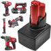 JRINK Replacement Battery for Milwaukee M12 Models - 48-11-2460 48-59-1808 48-59-1812 | Fast International Shipping - Buy Online on GoSupps.com