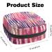 Autumn-Themed Storage Bags for Women's Bandages & Menstrual Cups | Large Zipper Pocket for Tampons & Period Inserts - Pink Multi-Color - Buy Online on GoSupps.com