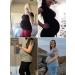 Love2Mi Maternity Shirt 3PCS Set - Short Sleeves Maternity Wear T-Shirt - Casual Maternity Tops in Black, Gray, & Army Green - Buy Online on GoSupps.com