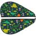 Super Absorbent Dinosaur & Tropical Leaves Hair Towel Wrap - Quick Dry Coral Velvet for Long Curly & Thick Hair - Buy Online on GoSupps.com