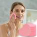 Spa Sponges | Heart Shape Reusable Makeup Remover Pads 20 Face Scrub Sponge for Facial Cleansing Exfoliate Masque Makeup Removal Pink - Buy Online on GoSupps.com