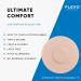 Flexd Freestyle Waterproof Sensor Covers for Libre 3 (30 Pcs) - CGM Adhesive Patches - Round Tan - Without Center Adhesive - Buy Online on GoSupps.com