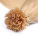 Keratin Bonding Hair Extensions #24 Goldblond 70cm - 50 Strands - 1G 100% Remy Real Hair U-Tip by Novon Hair Extensions - Buy Online on GoSupps.com