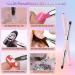 Makartt 6Pcs Nail Art Brushes Kit - Liner, Flat, Round & Angled Gel Nail Brushes, Dotting Tools, Rhinestones Picker - Perfect for Nail Salon and DIY Home Manicures - Buy Online on GoSupps.com