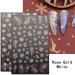 Rose Gold Christmas Nail Art Stickers - 8 Sheets Snowflakes, Santa Decals for Nail Design - Buy Online on GoSupps.com