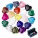 20 pieces of crystals stone heart stone stone stones healing crystal gemstones set heart stone bulk polished bag palm thumb gemsteine meditation chakra Reikra energy compensation 20PCs