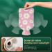 Daisy Hot Water Bottle with Plush Cover - Hand Warmer for Adults & Kids | 26.5x15.3cm - International Shipping Available - Buy Online on GoSupps.com