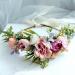 UUPP Bridal Flower Headband | Adjustable Ribbon | Wedding & Festivals - Buy Online on GoSupps.com