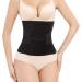 OKPOW Postpartum Belly Wrap High Elastic Postpartum Support Belly Belt Body Shaper Postpartum Belt for Women and Maternity After Birth Black Large