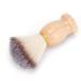 Gientan Shaving Brush - Soft Nylon Wool & Solid Wooden Handle | Premium Facial Beard Care Tool for Effortless Shaving - Buy Online on GoSupps.com