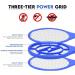 Electric Fly Swatter Racket - Outdoor/Indoor Bug Zapper Racket Battery Operated Mosquito Zapper & Pest Control for Home Office Backyard Camping - Non-Toxic Safe for Humans & Pets - 90-Day Trial - Buy Online on GoSupps.com