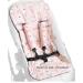 Padded Universal Seat Belt Strap Covers - Set of 2, Reversible Design (Swing/Pink) - Buy Online on GoSupps.com