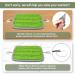 Bakumon Large Snuffle Mat 21x16Inch for Dogs - Interactive Nosework Training Mat for All Dog Breeds - Stress Relief Sniff Pad Game - Green - Buy Online on GoSupps.com