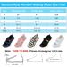 Besroad Adjustable Wide Diabetic Slippers - Lightweight Non-Slip Sneakers Sandals for Women/Men - Light Gray - Size 8.5-9.5 Women/6.5-7.5 Men - Buy Online on GoSupps.com