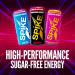 Spike Hardcore Energy Drink Original Flavor - 350 mg Caffeine  800 mg Beta-Alanine  1000 mcg Vitamin B12 - Sugar Free  Almost Zero Calories - Pre-Workout Brain Booster - 16 oz (Pack of 12) The Original - Buy Online on GoSupps.com