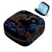 Storage bags for women's bandages art embroidery traditional Chinese dragon clouds portable menstrual pad bag panty liners tampons women's bandages storage holder for women multicolored 08