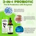 Probiotic for Dogs 3 in 1 probiotics Drops for Gut Health Relieve Diarrhea and Indigestion Dog Digestive Immune Bowel Support for All Ages and Breeds Dogs Bacon Flavor - 60ml / 2 fl.oz - Buy Online on GoSupps.com