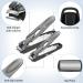 2024 Novelty Nail Clipper with Catcher - Mens Women Gifts Christmas Presents Stocking Fillers for Dad Mess Free Fingernail Clippers Secret Santa Novelty Gifts for Men Him Who Have Everything - Buy Online on GoSupps.com