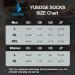 YUEDGE Women's Walking Hiking Socks 5 Pairs - Anti Sweat Cushioned Athletic Crew Socks for Ladies 6-11 9-11 | Multicolor Boot Socks - Buy Online on GoSupps.com